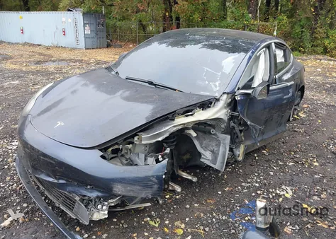 2020 Tesla Model 3 Long Range Dual Motor All-Wheel Drive z USA, uszkodzony, nr VIN 5YJ3E1EB5LF791470